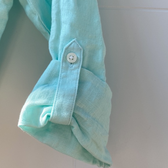 Core Life Brand Linen Button Up Dress - Picture 3 of 6